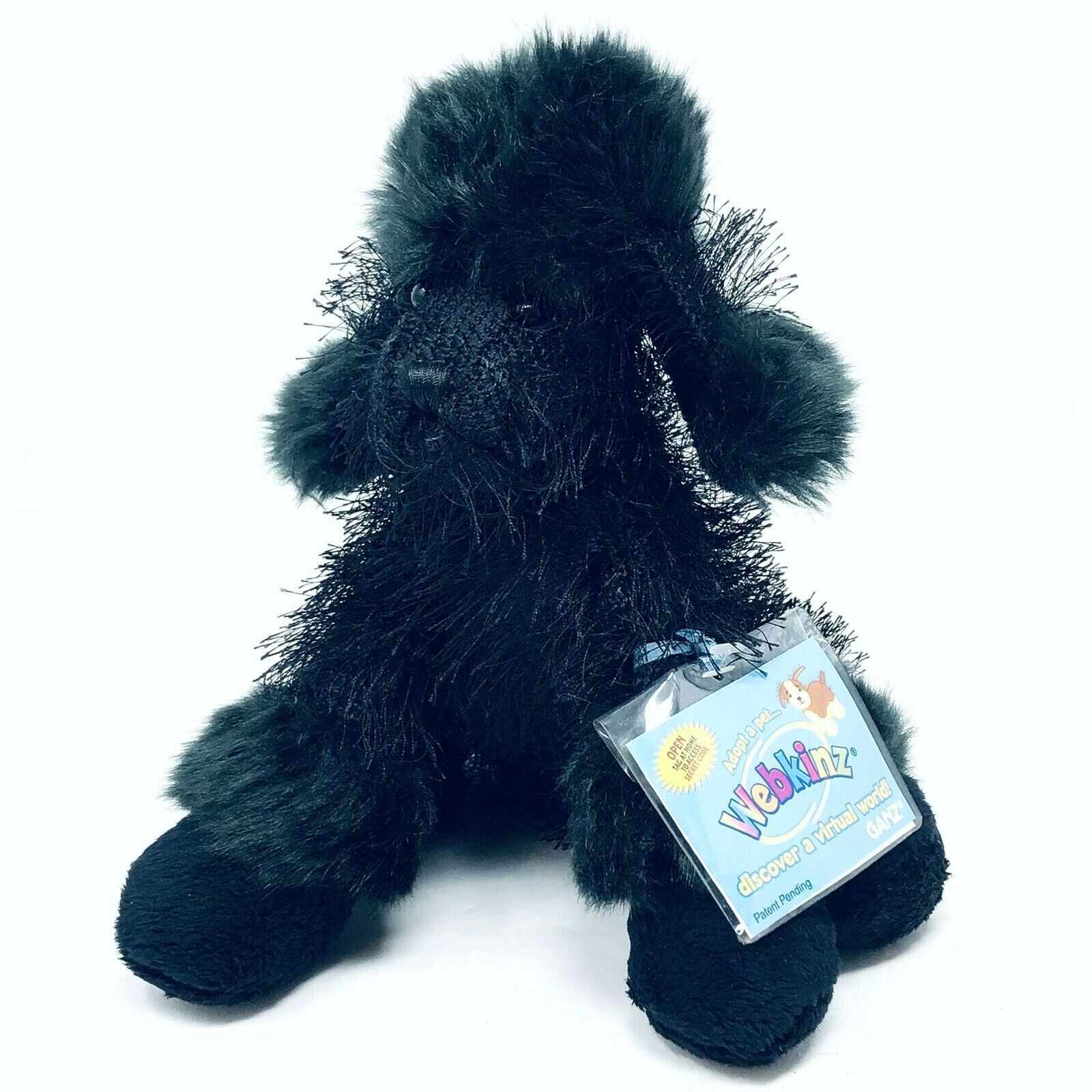 na_pooh さま Ganz Webkinz HM191 Black Poodle Puppy Dog Stuffed Animal