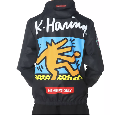 XLARGE - X-LARGE ALPHA Keith Haring N-1デッキジャケットの