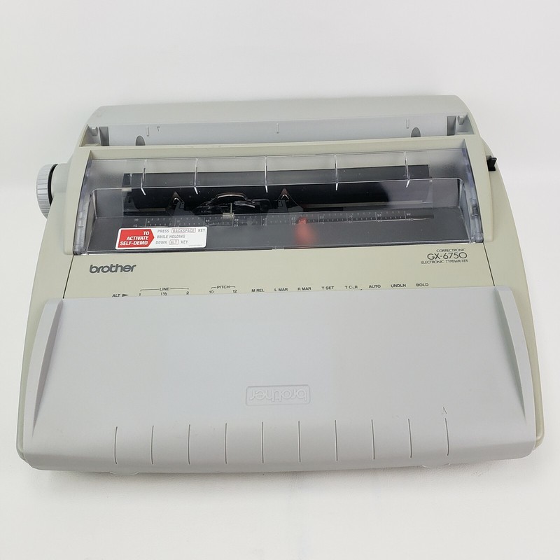 2008 Brother GX-6750 on the Typewriter Database