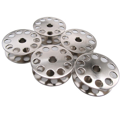 LARGE STEEL BOBBINS FOR SINGER 144W 145W MITSUBISHI DU-105 DU-108 CONSEW 744R 