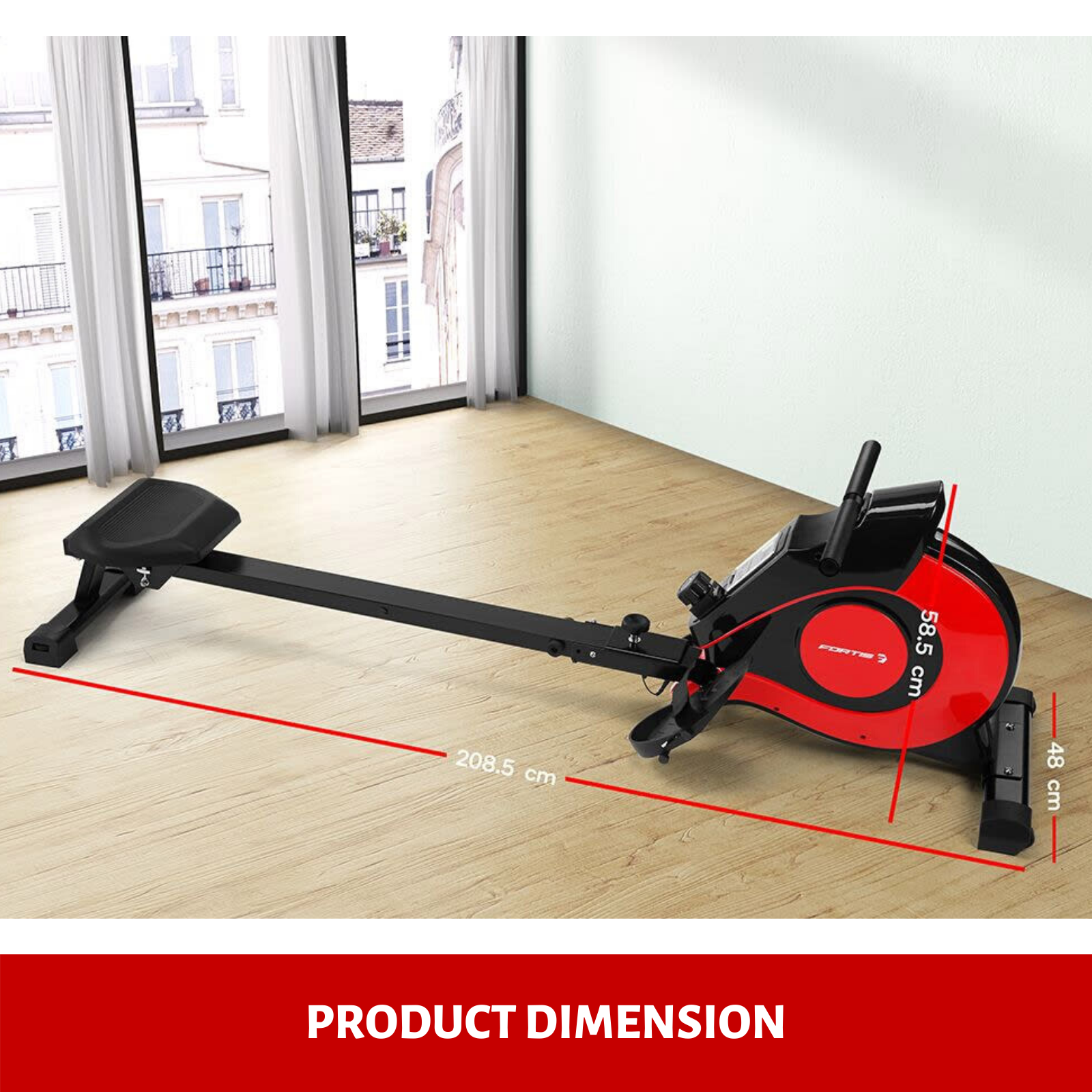 fortis rowing machine
