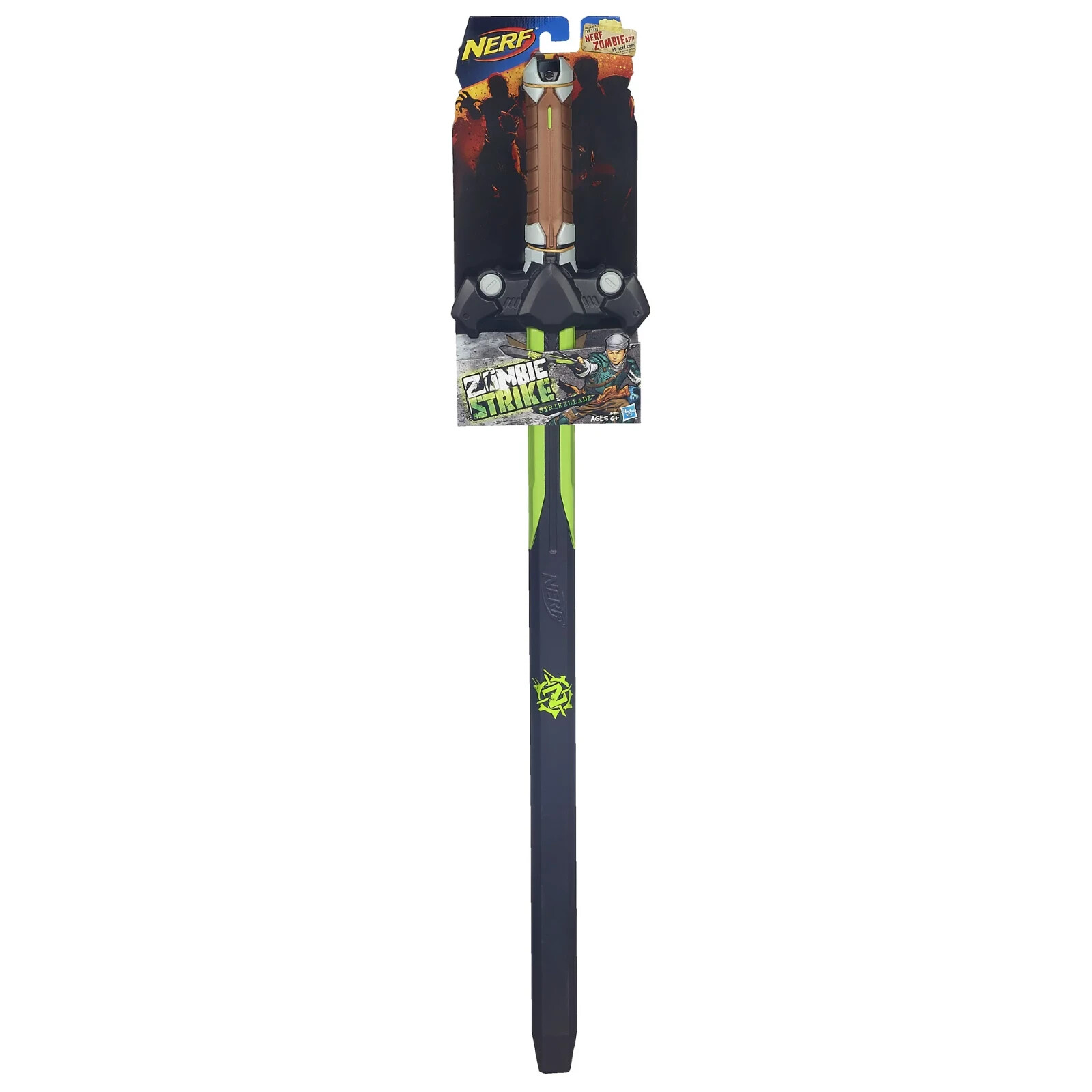 NERF Zombie Stike Strikeblade Foam Swords Sword 2013 Hasbro 
