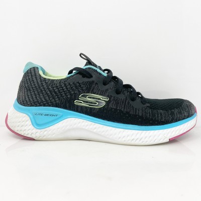 

Skechers Womens Solar Fuse Brisk Escape 13328 Черные кроссовки Кроссовки 5.5, Черный, Solare Fuse Brisk Escape