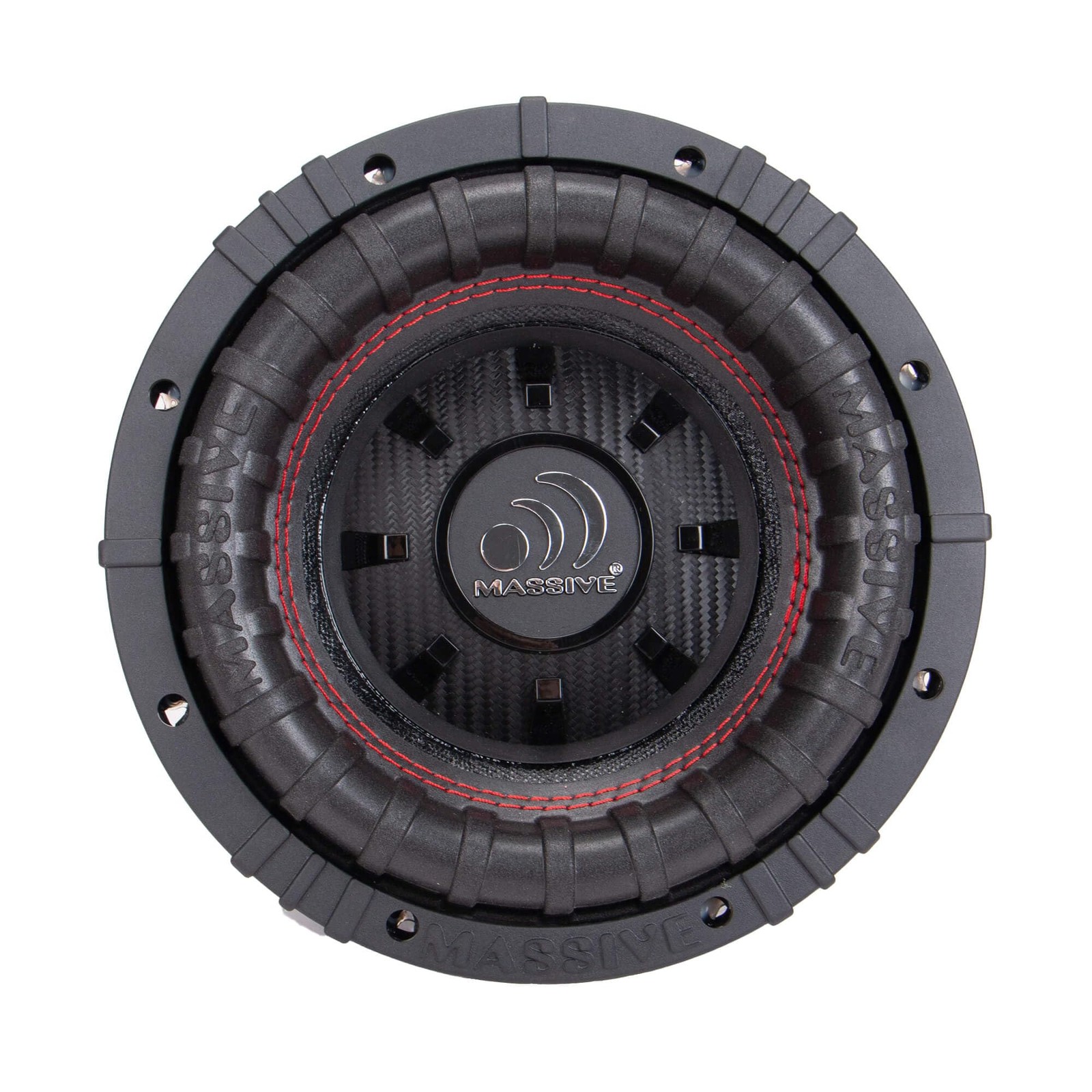 Massive Audio GTR84 | 8" 600 Watts RMS / 1200w MAX Dual 4 Ohm Subwoofer with