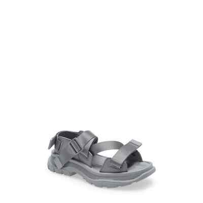 

Мужские сандалии Alexander McQueen Tread Slick, серые 43 евро, 10 долларов США, Серый