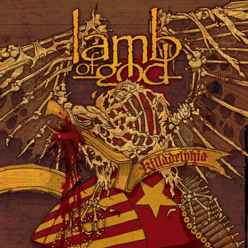LAMB OF GOD Killadelphia BANNER 3x3 Ft Fabric Poster Tapestry Flag album art