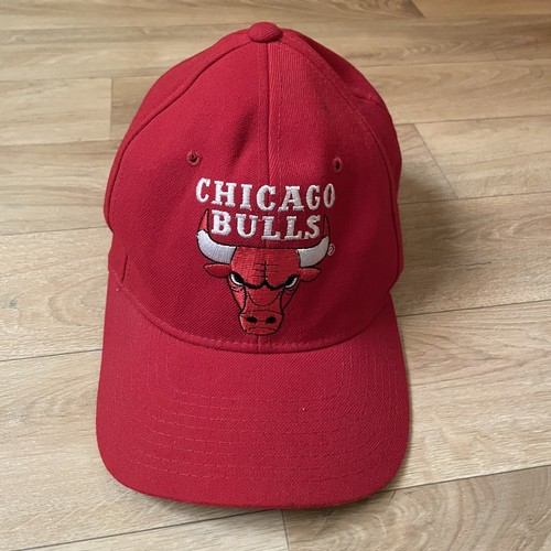 90sビンテージ　NBA CHICAGO BULLS STARTERキャップ Vintage Starter Chicago Bulls Logo Snapback Hat Cap 90s