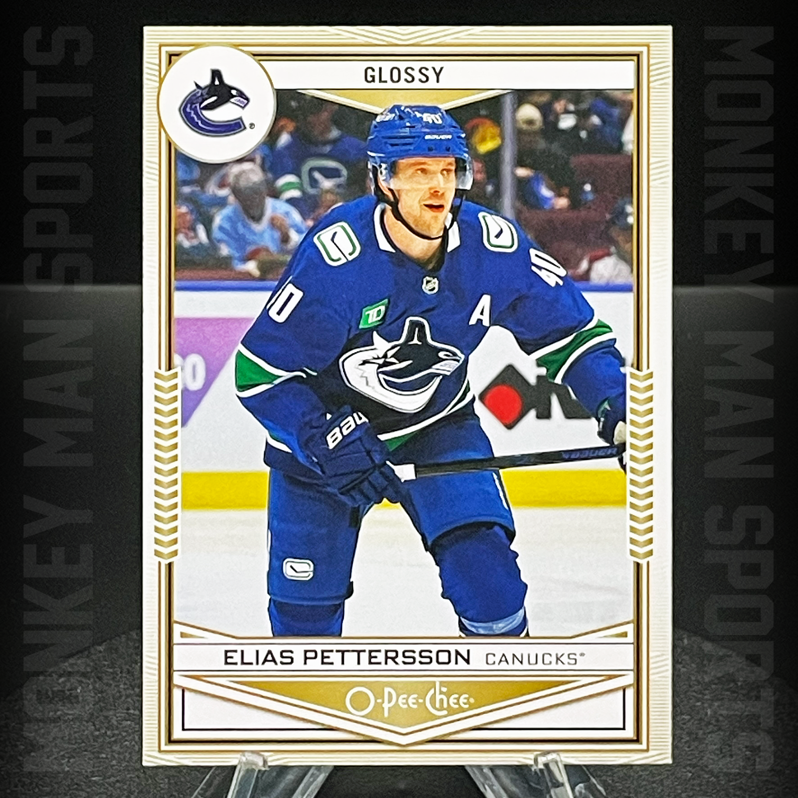 2024-25 UD Series 1 - Elias Pettersson - OPC GLOSSY #OG-6 CANUCKS MINT