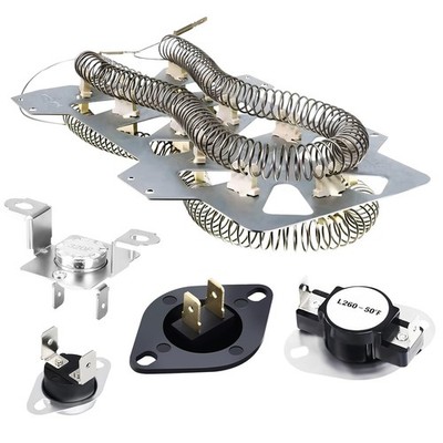 Dryer Heating Element Kit For Sam-Sung DV405ETPASU DVE45N5300F/A3 DV365ETBGWR/A3