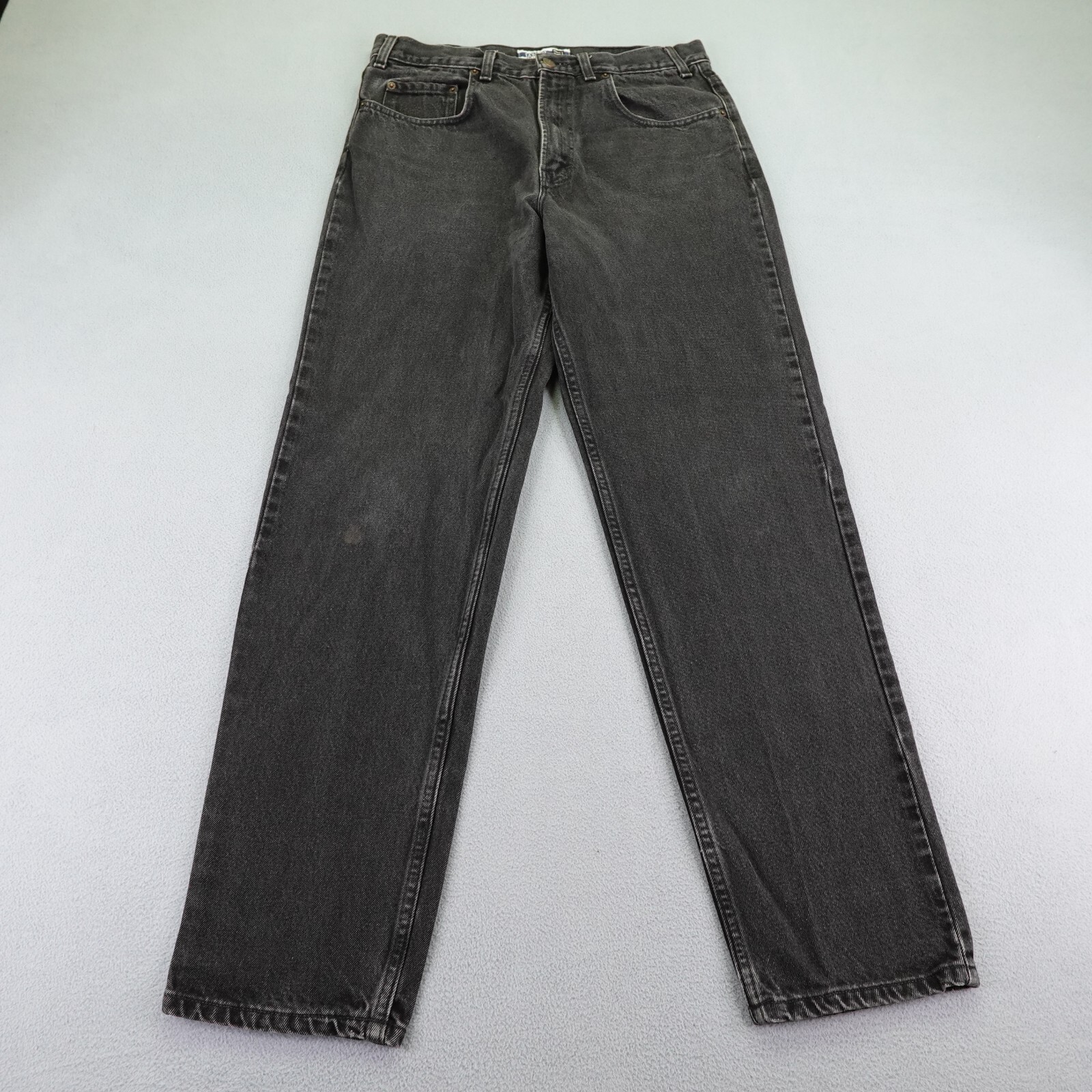 Vintage Gap Jeans Mens 36x32 Black Denim Easy Fit Straight