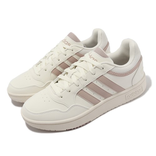 

Женские повседневные кроссовки adidas Hoops 3.0 Off White Wonder Taupe Beige LifeStyle HP7965, Бежевый, Hoops 3.0