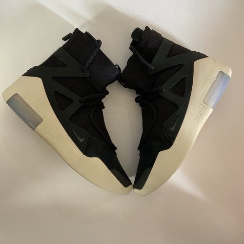 Size 7.5 - Nike Air Fear of God 1 Black 2018 883419394379| eBay