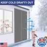 HADOR Magnetic Thermal Insulated Door Curtain Fit Door Size 30