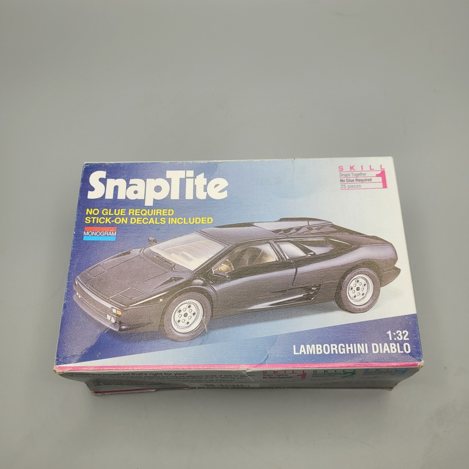 Monogram 1/32 Lamborghini Diablo 1092 Incomplete Missing
