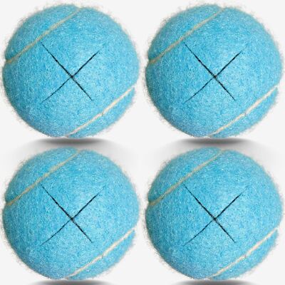 4 Pack Precut Tennis Balls for Walkers Tennis Balls for Chairs Heavy Duty