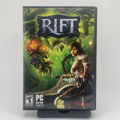Rift | PC DVD-ROM | Video Game | Complete W Manual | Includes Bonus POSTER!