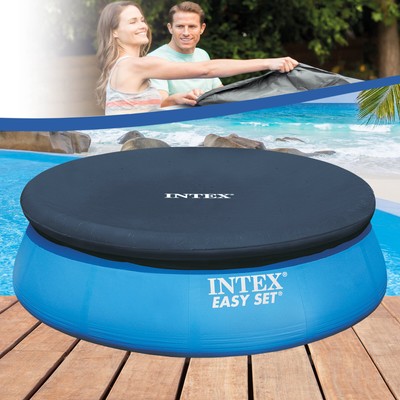 Intex 457 Abdeckplane Abdeckfolie Poolabdeckung Plane Pool Abdeckung Poolplane