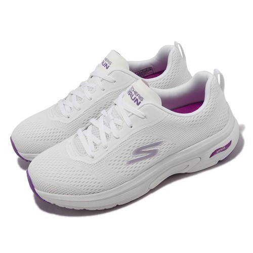 

Женские шоссейные кроссовки Skechers Go Run Arch Fit-Skyway White Purple 128953-WPR, Белый, Go Run Arch Fit-skyway