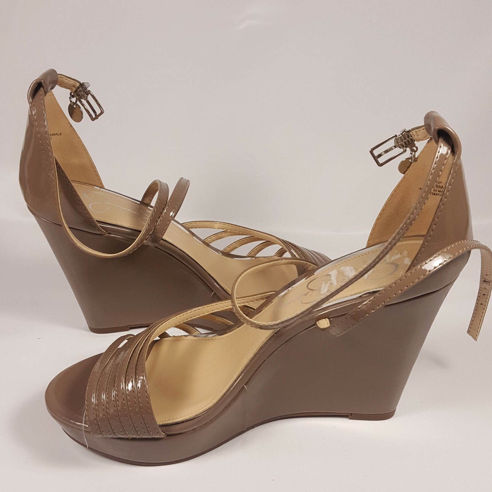 Jessica Simpson's JP-Javi Wedged Sandals Size 8M | eBay