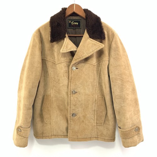 Men&rsquo;s Medium Brown Faux Fur Collar 6574