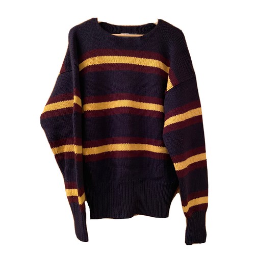 【関税&送料込】Polo Ralph Lauren Blue Yellow Striped Wool S Polo Ralph Lauren Men's Yellow/Royal Blue Stripe Classic Fit