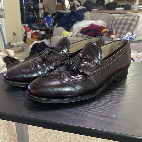 Johnston Murphy Tassel Loafers Men's 10.5 B/2A Aristocraft Johnston Murphy Tassel Loafers Men's 10.5 B/2A Aristocraft