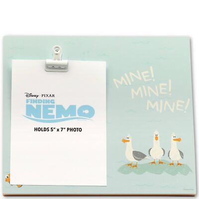 Disney Pixar Finding Nemo Seagulls Mine Mine Wood Photo Clip Frame
