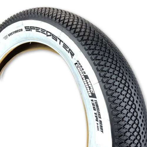 Vee Tire 20x4.0 White Wall Bike Tire Speedster E-Bike 50