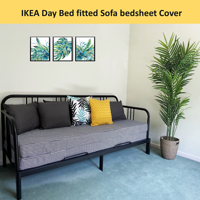 IKEA Day Bed Sofa bedsheet Cover Mattress Fits FYRESDAL HEMNES BRIMNES FLEKKE