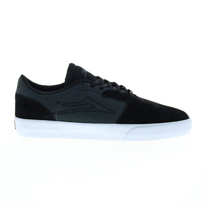

Lakai Cardiff MS1230264A00 Мужские черные замшевые кроссовки, вдохновленные скейтбордом, Черный, Lakai Cardiff