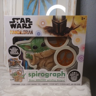 The Mandalorian Spirograph Cyclex Studio Grogu Disney Star Wars Baby Yoda Design
