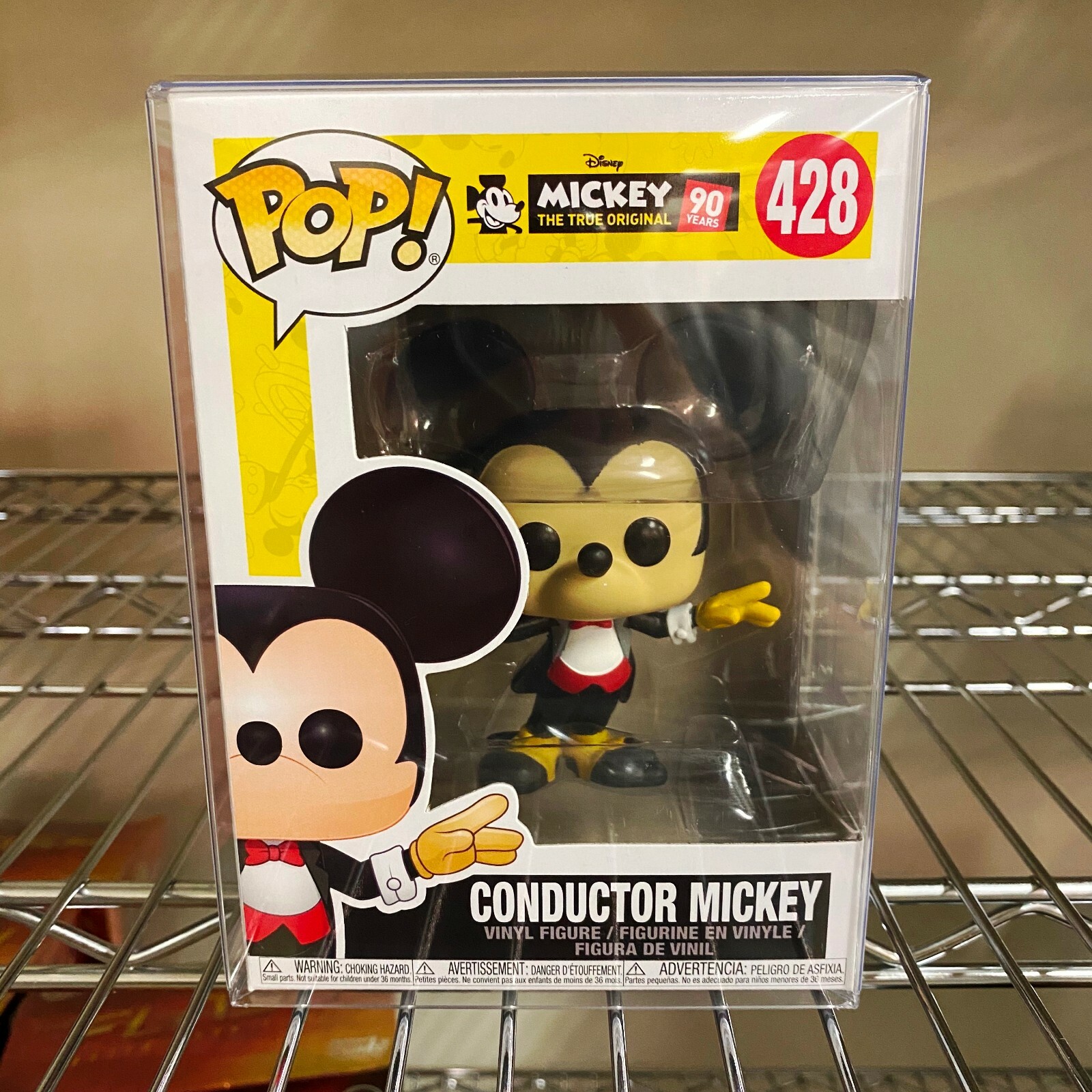 Mickey Funko Pop Disney Mickey 90 Years : Conductor Mickey #428