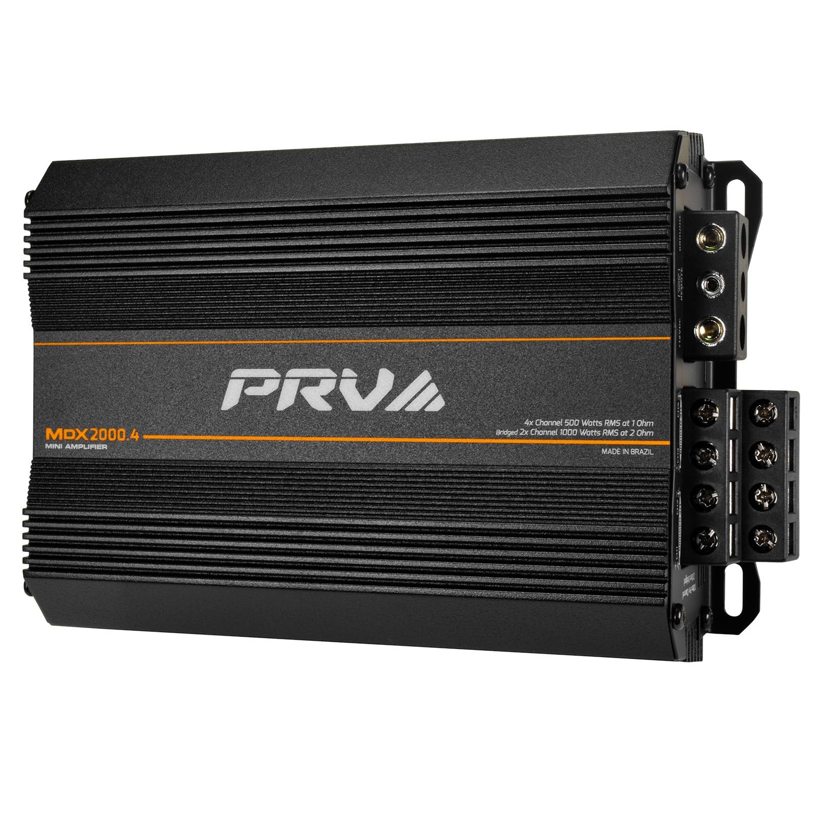 PRV Audio MDX2000.4 1 Ohm Mini 4 Channel Car Audio Amplifier 4 x 500 Watts RMS