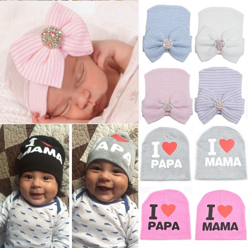 Baby Kinder Neugeborene Wintermütze Strickmütze Mädchen Jungen Beanie Mütze Hut
