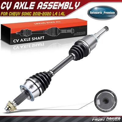 Front Driver CV Axle Assembly for Chevrolet Sonic 2012 2013 2014-2020 L4 1.4L 