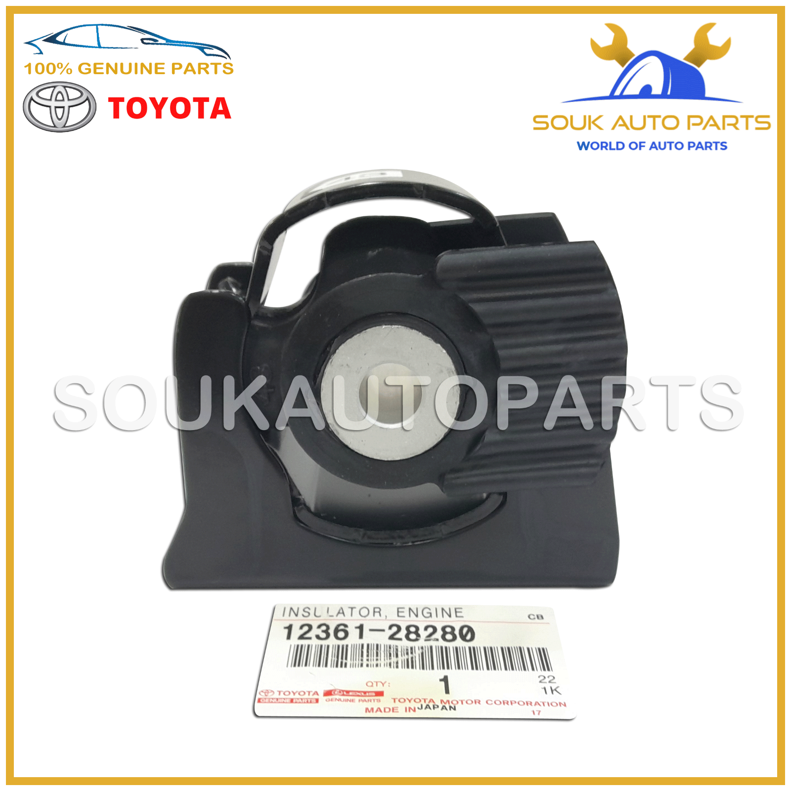 とっちん Toyota Genuine 12372-28350 Insulator Engine Mntg LH Trnsv