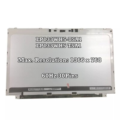 LP133WH5-TSA1 LP133WH5 TSA1 13.3 for HP Spectre XT Pro 13 LCD Screen LED Display