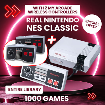 Nintendo NES Classic Edition Mini Game Console Genuine 1000 Games from Childhood