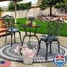 DYTXIII Set of 2 Patio Round Chair Cushions with Ties 15