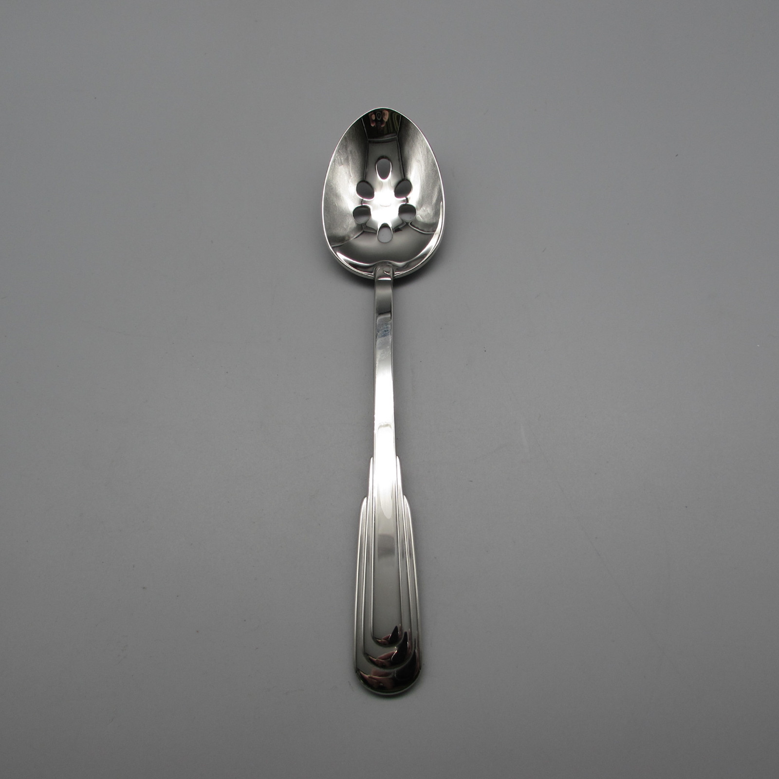 Oneida Stainless Flatware VECTRA Slotted Serving Spoon USA Kitchen