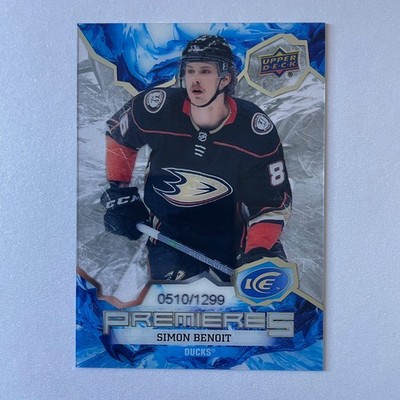 2021 Upper Deck Ice #174 Simon Benoit RC Ice Premieres 0510/1299