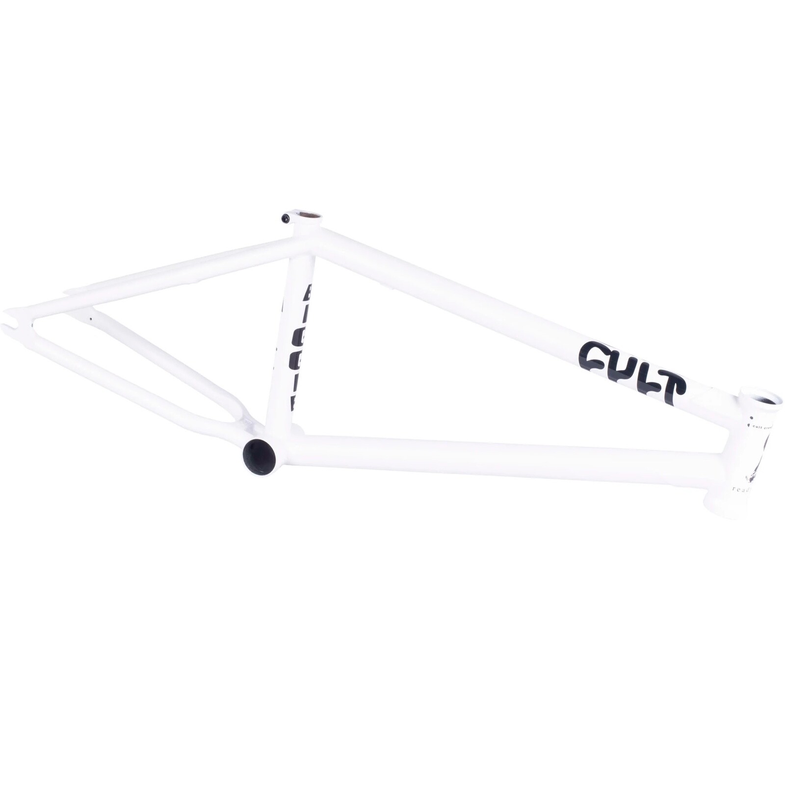 CULT BMX BIGGIE BICYCLE FRAME WHITE DEVON SMILLIE SUNDAY FIT