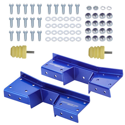 Pair Rear C Notch Lowering Kit For Chevrolet Silverado GMC Sierra 1500 2001-2007