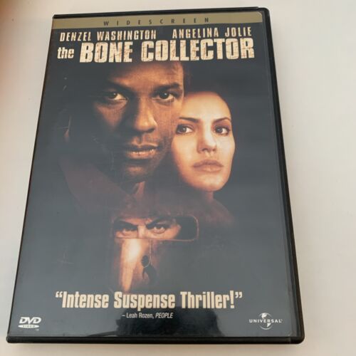 The Bone Collector DVD-Denzel Washington, Queen Latifah, Angelina Jolie The Bone Collector DVD-Denzel Washington, Queen Latifah, Angelina Jolie