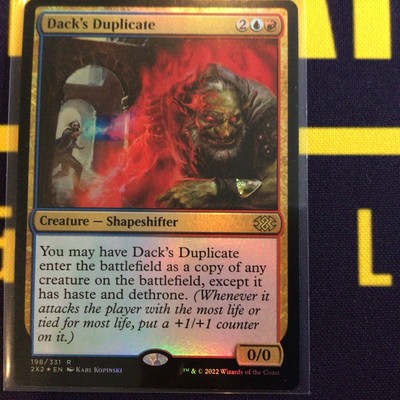MTg Dack s Duplicate Double Masters Foil NM