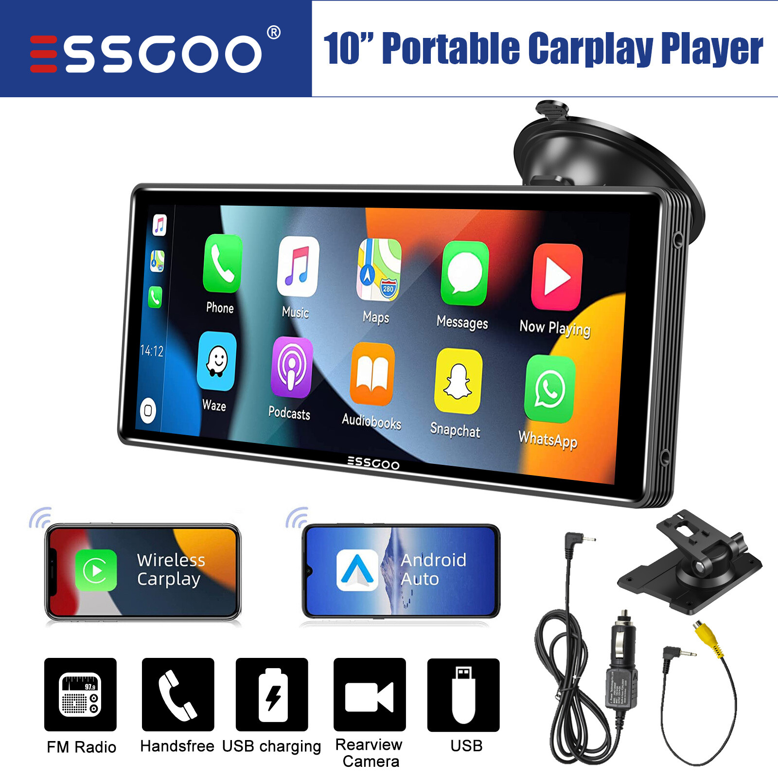 Touch Screen Bluetooth Usb