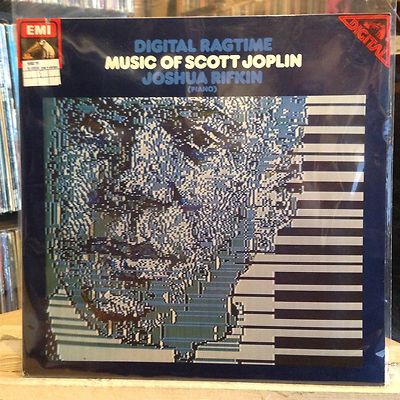 [SOUL/JAZZ]~NM LP~JOSHUA RIFKIN~Digital Ragtime~Of Scott Joplin~[1980~GERMANY IM