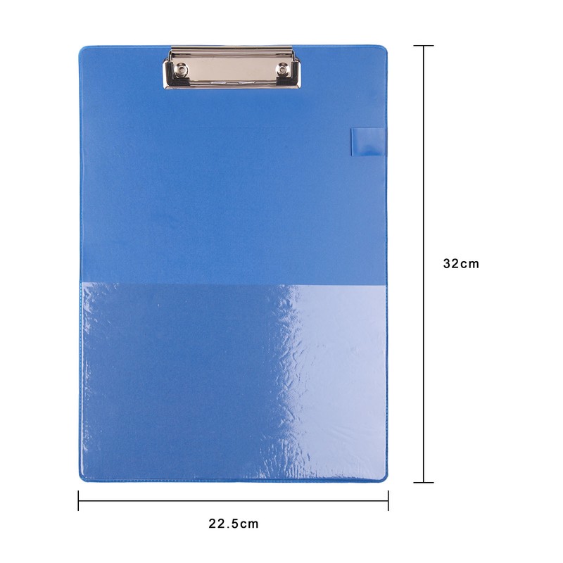 10 x A4 Clipboard PVC With Pen Holder Blue/Black Clip Board Clipboards eBay