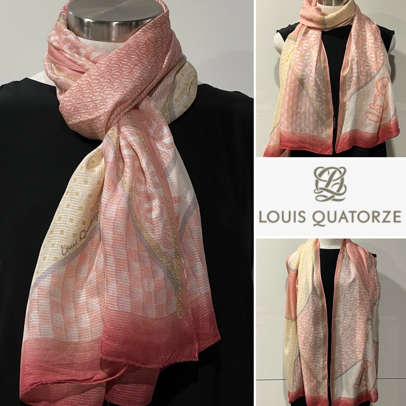 スカーフ ORR Upsta Silk Scarf SILK SCARF 65 / ORANGERIE GARDEN – manipuri