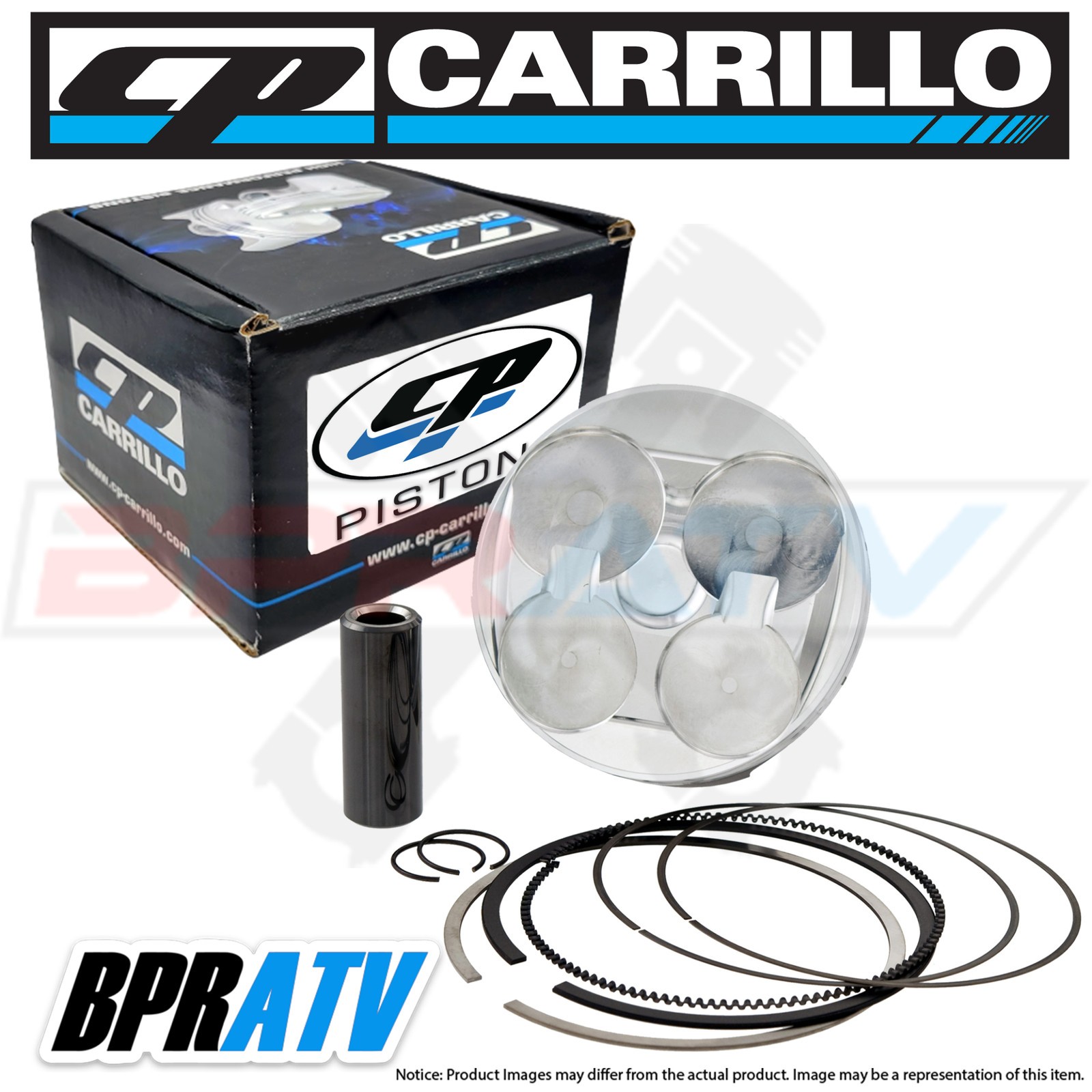 CP Carrillo 04-25 Yamaha YFZ450 14:1 95mm Bore Platinum Long Rod Pro Race Piston